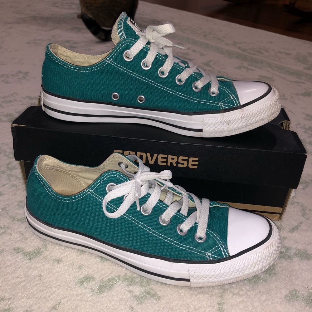 EUC Teal Converse